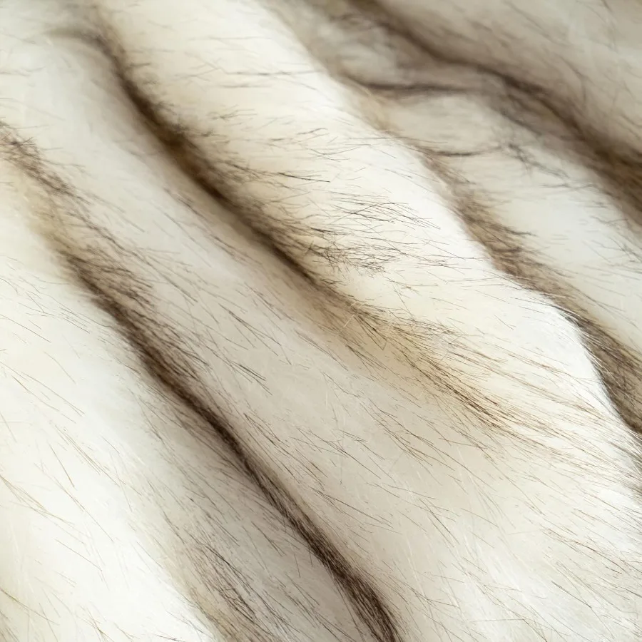 Luxury Ivory White Faux Fur Throw Blanket for Bed Extra Large Super Soft Fluffy Cozy Fall Thick Warm Fox Fur Throw Blankets for