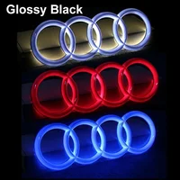 Emblème LED Statique Lumineux pour Calandre Avant de Voiture Audi A4 A5 Q5 RS5 A4L A3 8p Q3 A8 – Décoration, Autocollant, Badge, Accessoires Extérieurs 2