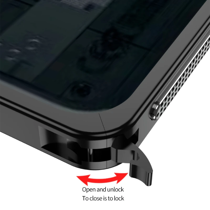Aluminium Alloy Metal Frame Bumper with Camera Protector Cap Cover