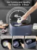 1.2-Quart Touch Screen Automatic Ice Cream Maker with Compressor, No Pre-freezing, 4 Modes Frozen Yogurt Machine with LCD Displa 6