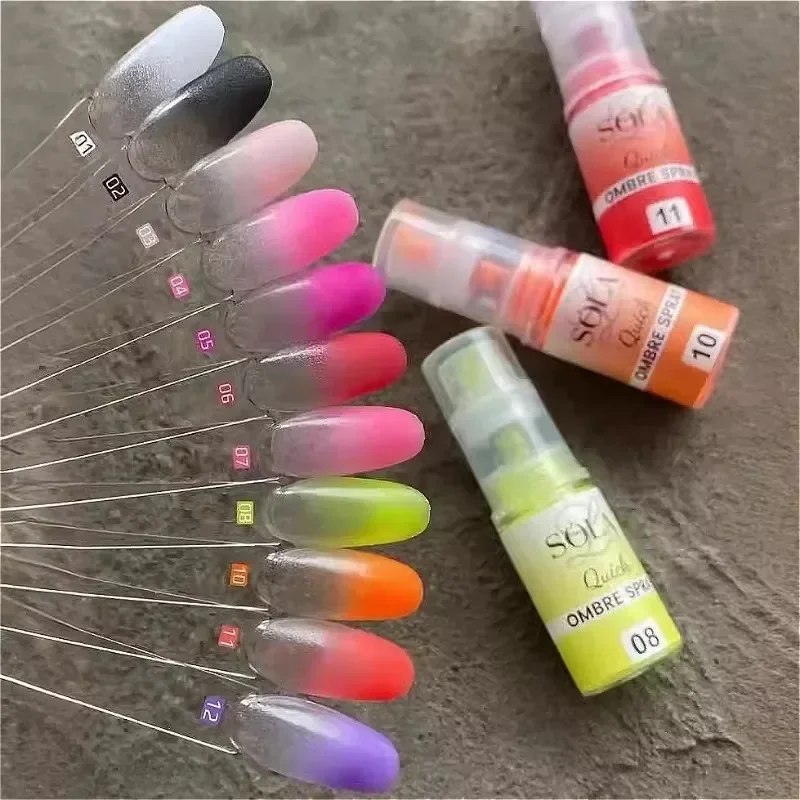 Nail 10g Spray Powder Ombre Spray for Nail Create A Few Seconds To Achieve A Gradient Effect Pigment Aurora Powder