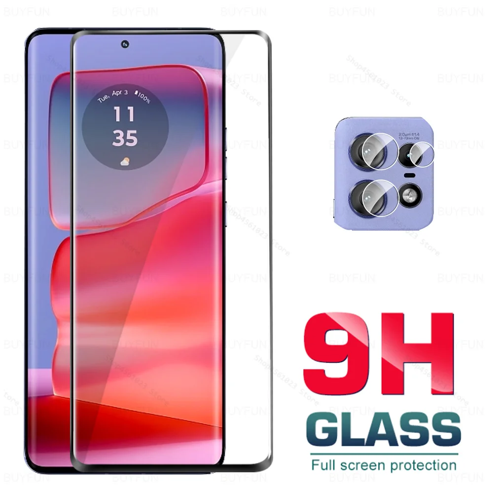 9d gebogenes Gehäuse aus gehärtetem Glas für Motorola Edge 50 Pro 5g Displays chutz folie Moto Rola Edge50 Fusion Ultra 50 Fusion 50Pro 50Ultra