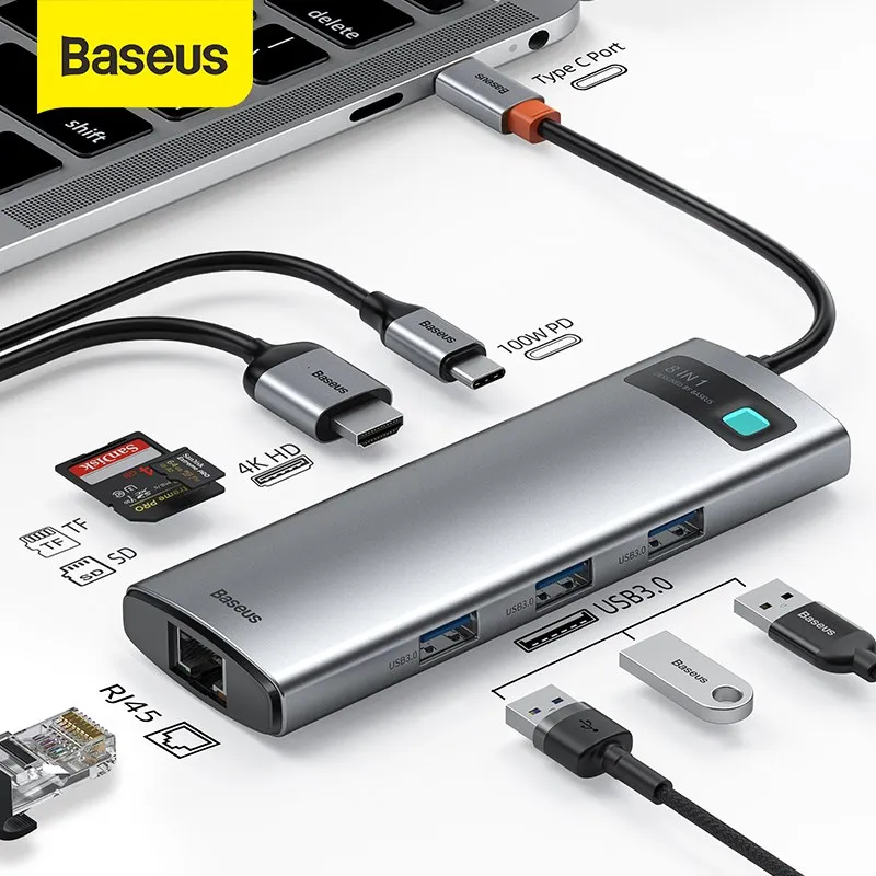 

Многопортовый конверсионный USB-кабель USB 3,0 типа C