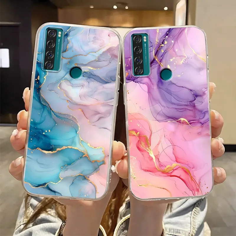 Transparent Shockproof Silicone Soft Phone Case
