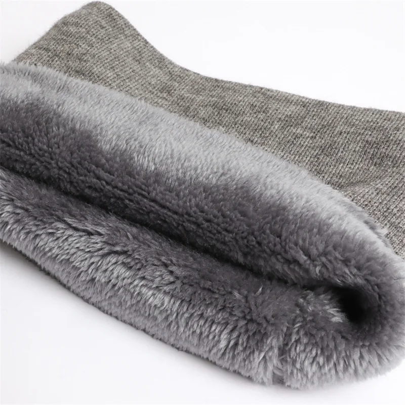Fashion Soft Knitted Neck Warmer Sport Scarf Women Men Face Cover Winter Skating Running Warm Scarves Thick Cold-proof Collar