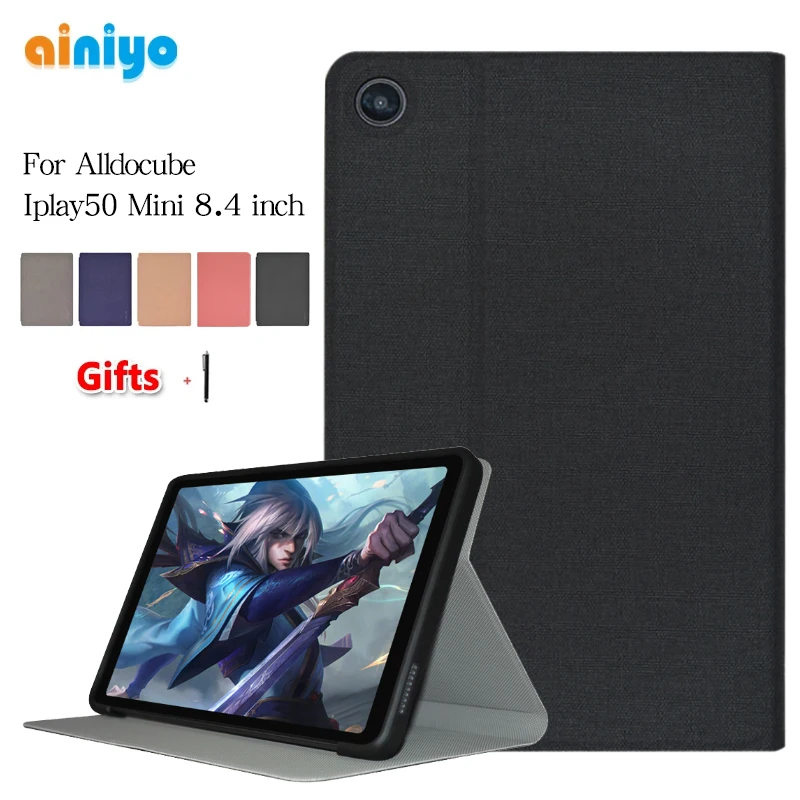 Capa Protetora de Couro pu para Alldocube Tablet pc Shell Suporte para Iplay 50 Mini Pro 84
