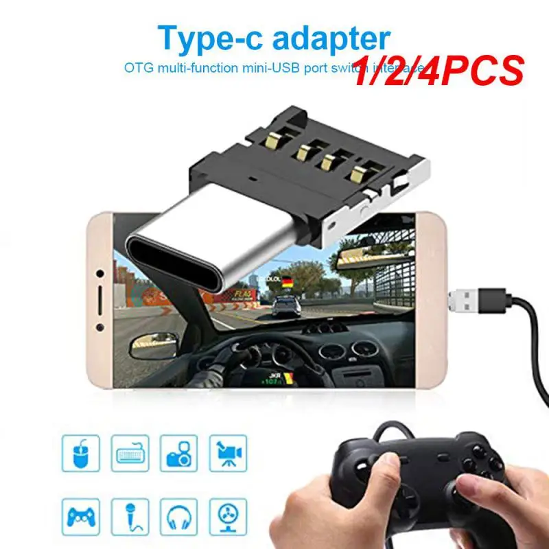 

1/2/4 шт., адаптер USB Type-C