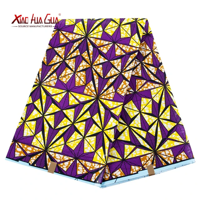 XiaoHuaGua 6 Yards African Material Fabric Cotton 100% kids Bright Colours  Sofa Cover Party dress African Clothing 24FS1429 - AliExpress