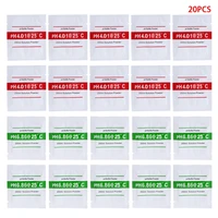 20 Pack pH Meter Buffer Solution Powder for Precise & Easy PH Calibration, PH Calibration Powder Solution 4.01/ 6.86 2