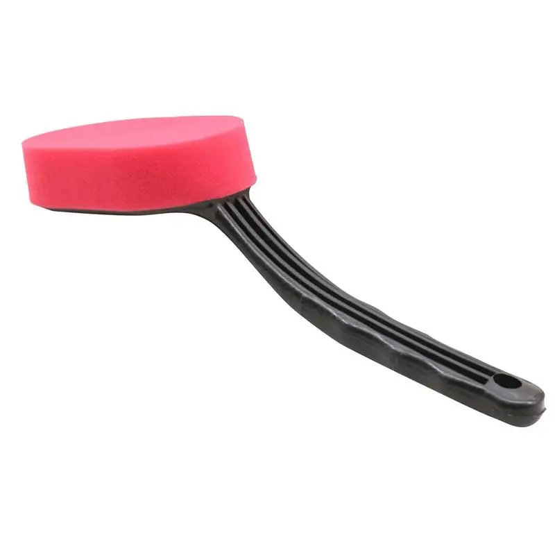 

Car Sponge Brush Polyurethane Sponge Tire Sponge Brush With Long Handle Tire Brush Wheel Dressing Applicator Acid And Alkali