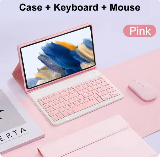 Versatile Shell for 8.7 Inch Tablet with Detachable Keyboard Cover