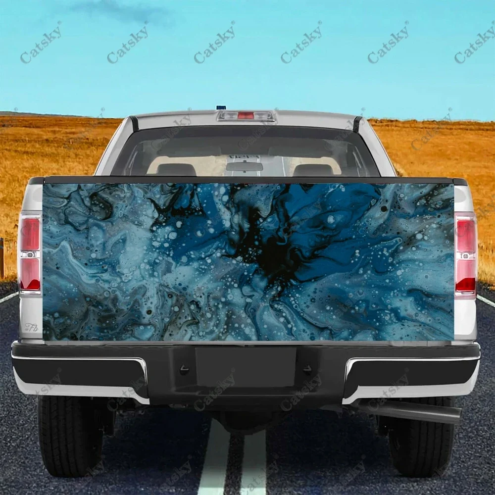 

Abstract - Paint Truck Tailgate Sticker Decal Wrap Vinyl High-Definition Print Graphic Suitable for Pickup Trucks Weatherproof