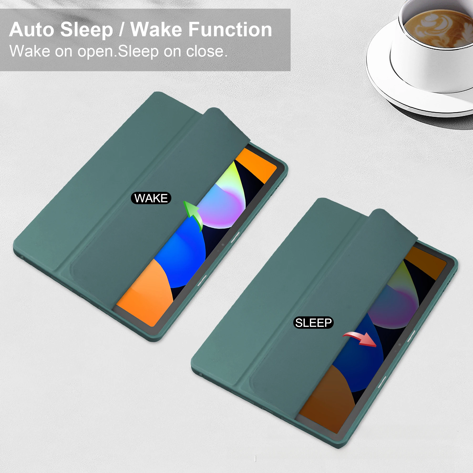 Für Lenovo Idea Tab11 Tablet-Hülle TB336FU Acryl-Stifthalter Tablet-Cover – Detail 10