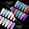 Mtssii 78 Colors Reflective Glitter Gel Nail Polish Set Laser Cat Magnetic Gel Semi Permanent Varnish Nail Art Manicure Kit 3