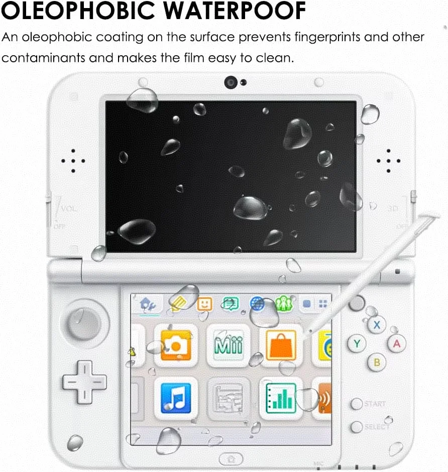 Tempered Glass Protector for Nintendo 3DS XL