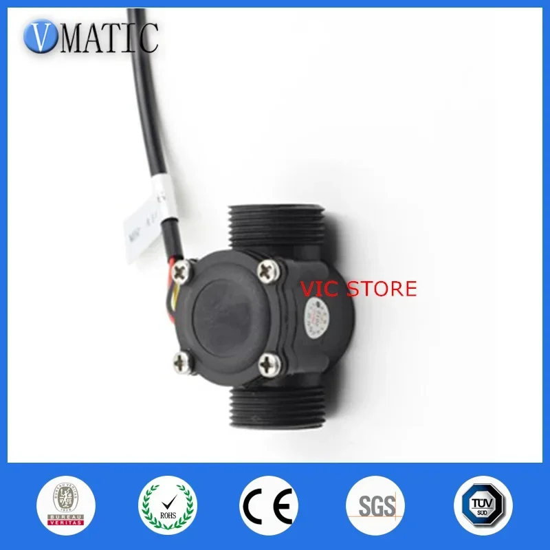 VCA168-6 Nylon G3/4" Water Heater Gas Electric Heating Solar Energy Pulse Signal Water Flow Sensor