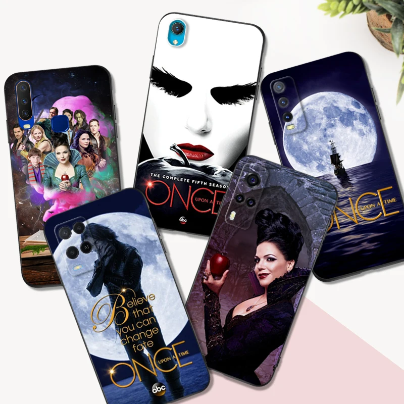 Caso Di Tpu Nero Per Vivo Y1S U10 S1 2019 Pro Z3I Z1 Z1I Z1X X50 Lite X60 X70 X21S 4G 5G 2020 Once Upon A Time Book