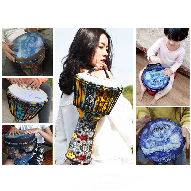 Hand Drum Djembe Kids Beginner Tambourine Adult Children Music Instrument  Drums - AliExpress