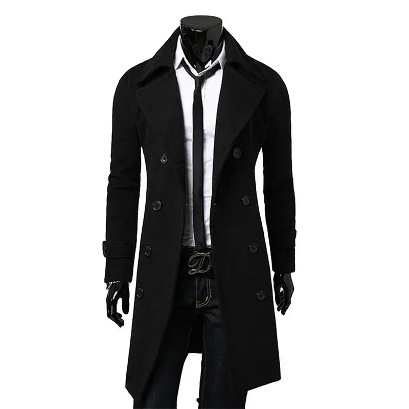 Pea Coat Express Winter Coats Mens Men Express Coat|men's Slim Fit