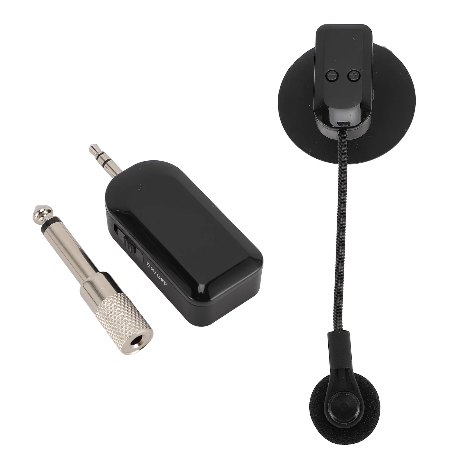 Instrument Microphone System Noise Reduction Double Shielded 2.4G Wireless Instrument Pickup Microphone Adjustable for Violin