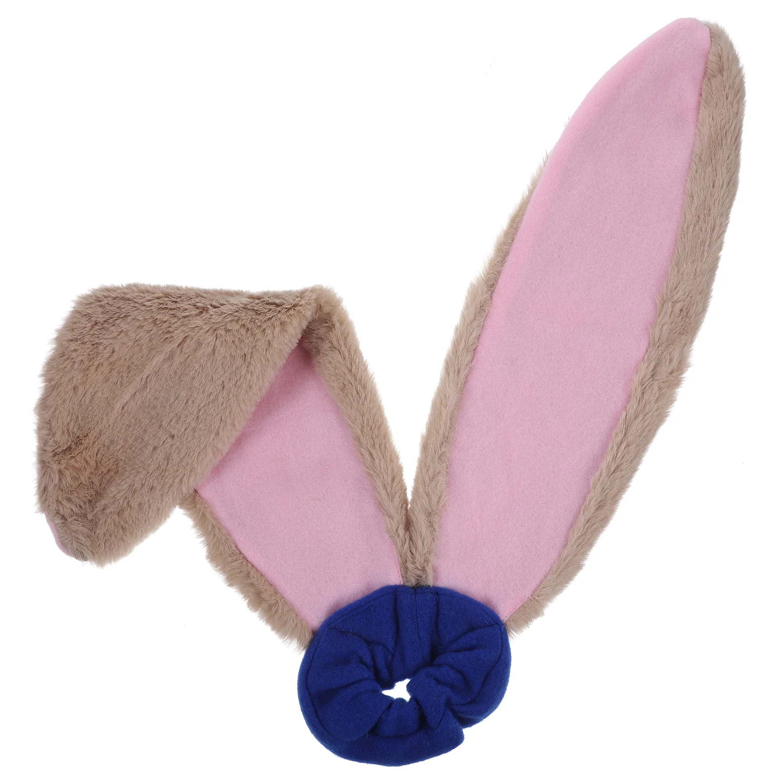 

Rabbit Ears Headband Easter Headbands Hair Accessories for Girls Holder Elastic Toddler Ponytail Holders Fabric Bunny