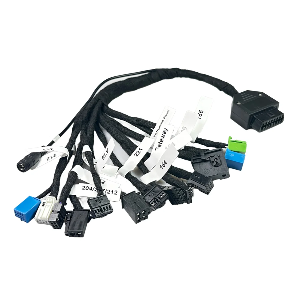 15in1 EIS ELV Gateway Test Line Platform Cables For Benz W164 W212 W221 W246 W218 W204 VVDI CGDI M-B Programmer 15 in 1