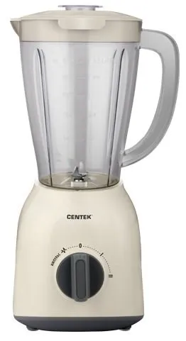 Blender centek ct-1348 beige 600 w 1.5L 2 speeds + pulse 4 blades | Бытовая техника