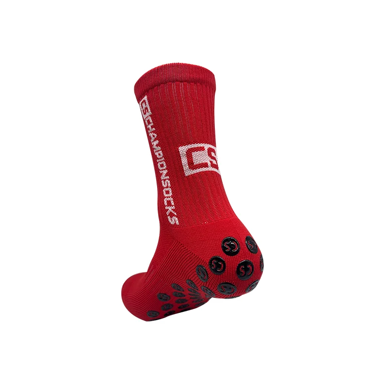 Soccer Socks Six Pairs Professional Training Sports Polyester Breathable Sweat Absorbing Non Slip
