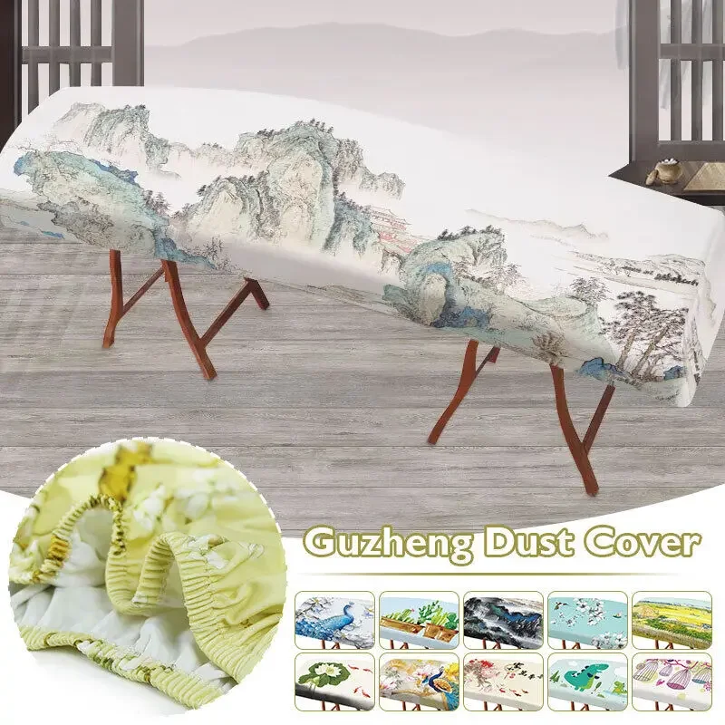 Chinese Zither Cover String Bag Dustproof Durable Foldable for All Size Dirt-Proof Protector Guzheng Covers Instrument Supplies