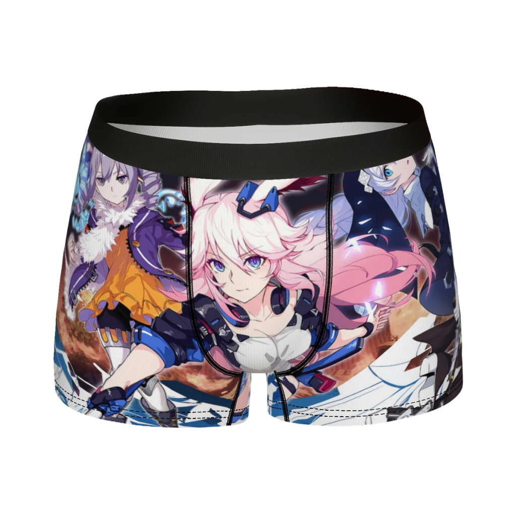 

Трусы-боксеры Yae Bronya Theresa Honkai с принтом для девочек