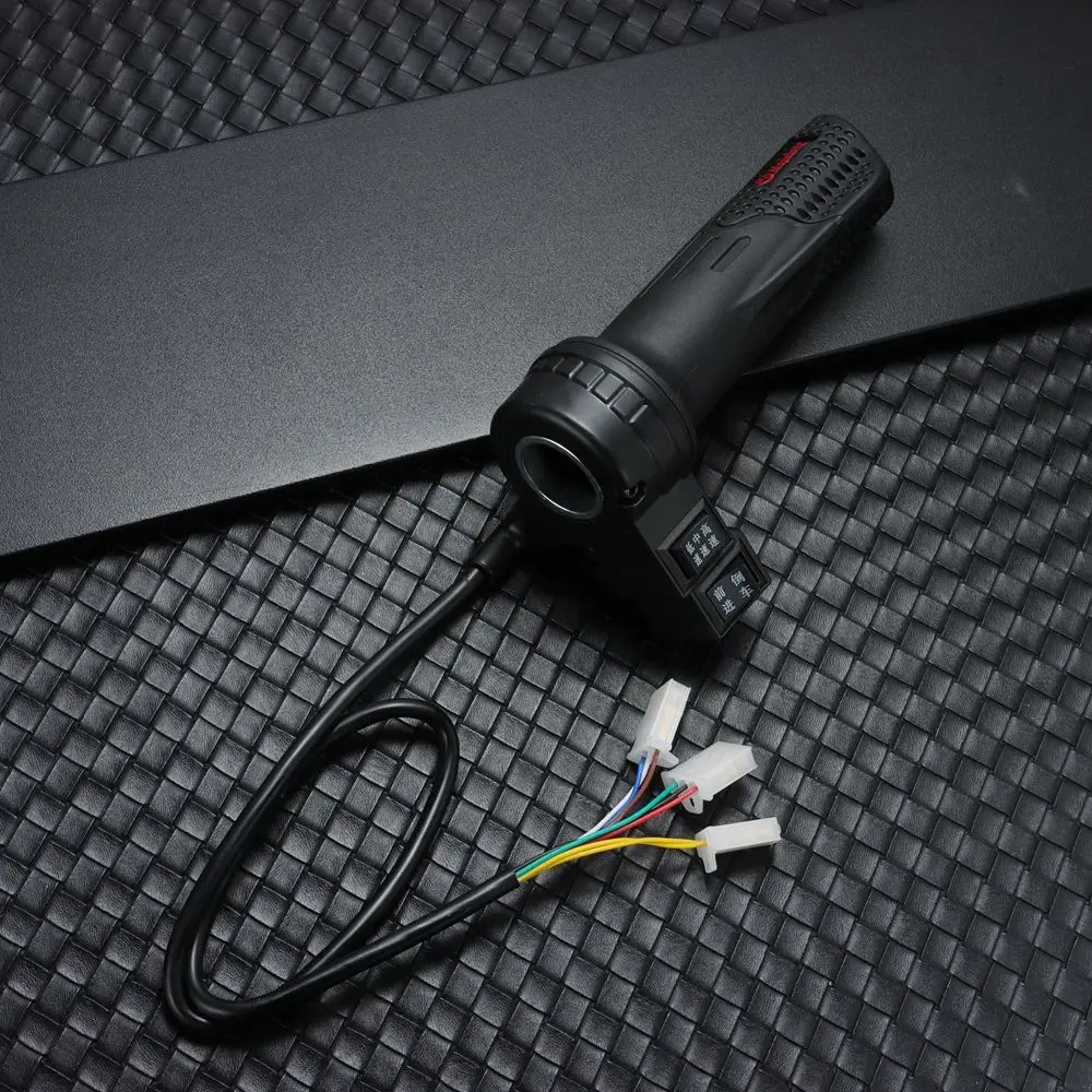 Versatile Electric Bike and Scooter Twist Throttle Grip - Black