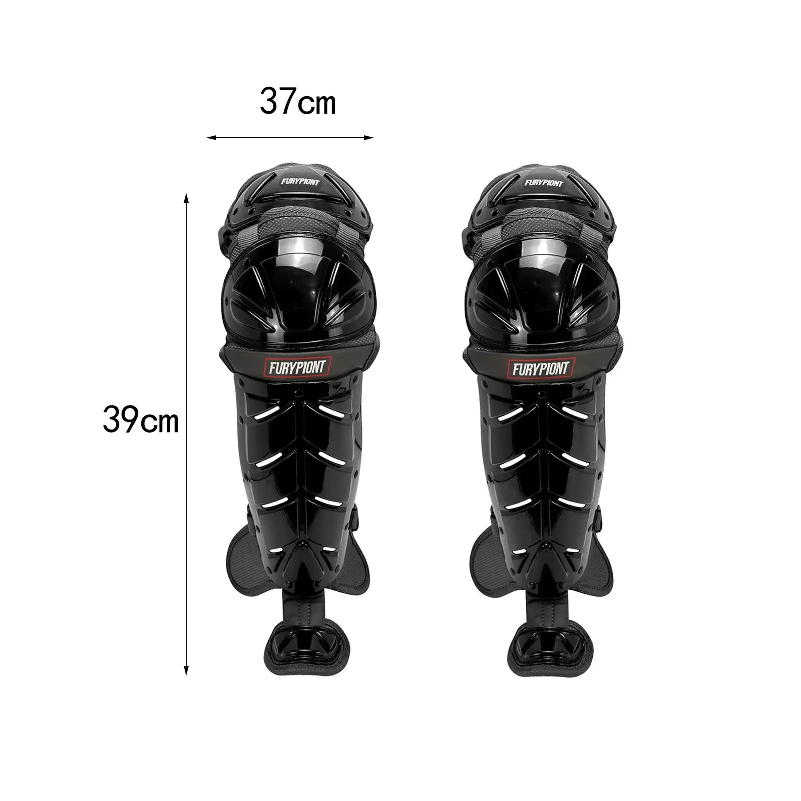 Baseball Catchers Leg Guards Umpiring Shin Pads Knee Shin Protection Breathable Shin Guards Softball Leg Guards for Softball