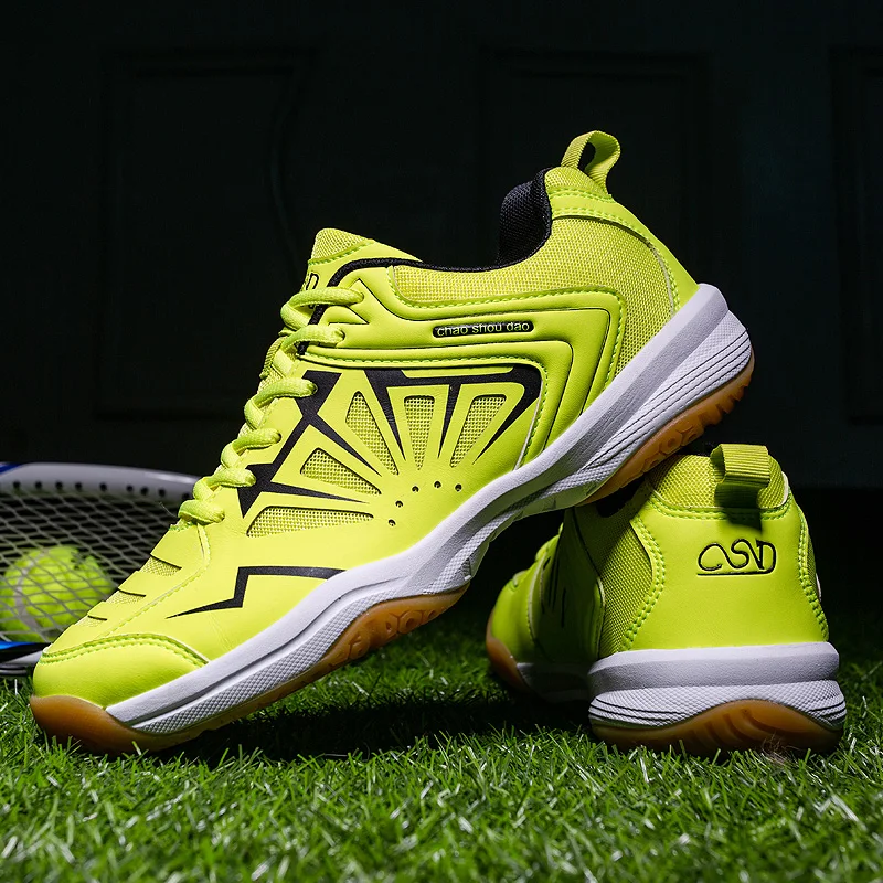 Badminton Shoes Court Tennis Sneakers for Training Volleyball Indoor Outdoor Professional Men Women Breathable Sport Big Size