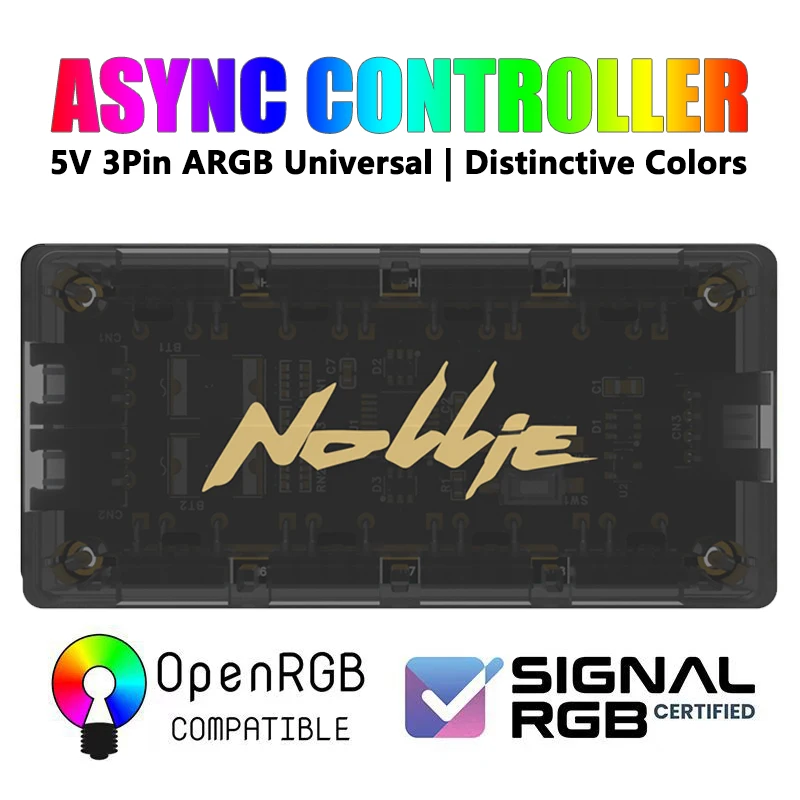 รูปสินค้า Controller ARGB 5V 3PIN สำหรับคอมพิวเตอร์