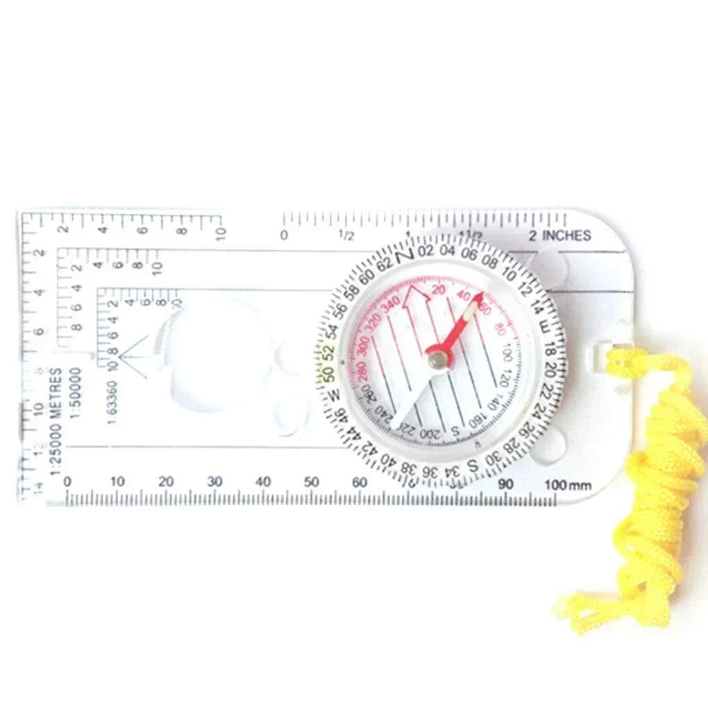 Orienteering Compass with Map Ruler 4