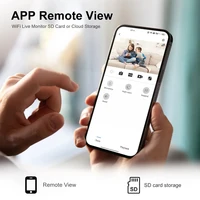 Mini Wifi Surveillance Camera Remote Monitoring HD 1080P Home Wireless IP Camera Loop Recording Security Cam Outdoor Indoor Cam - Image 5