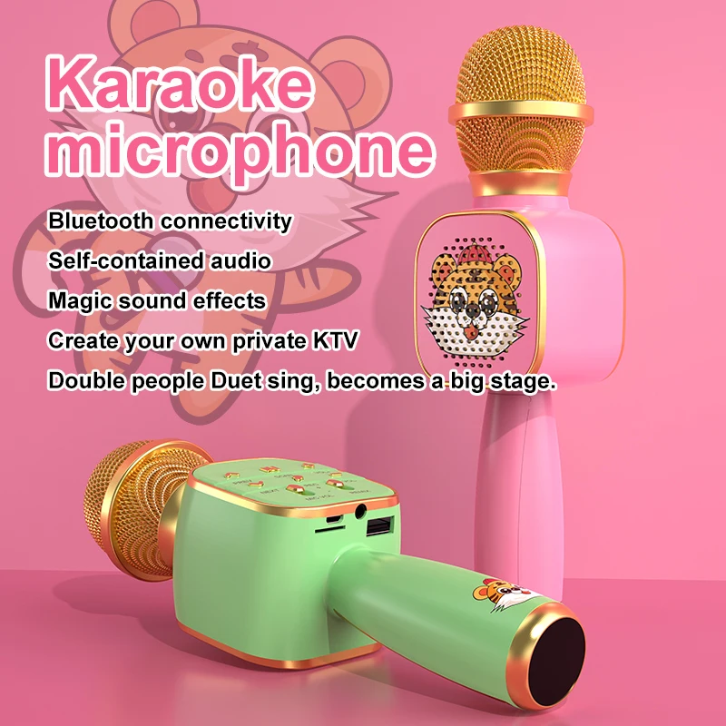 DS813 Little Yellow Duck Portable Wireless Microphone