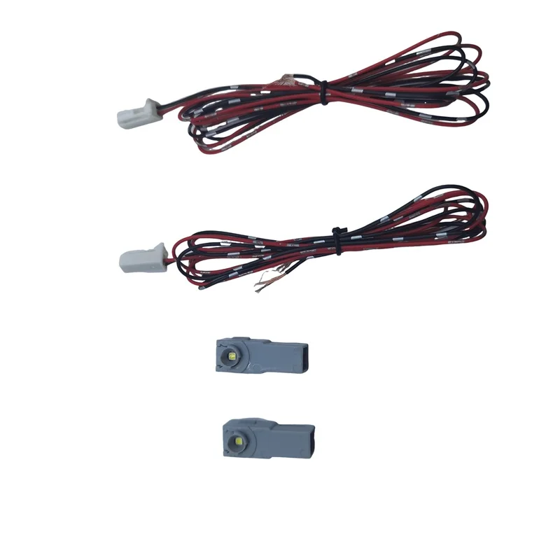 2Pcs LED Fuß lampe Mit Draht Für Toyota Mazda Subaru Yaris Camry Corolla Innen Licht Fuß Licht Illuminator Stecker – Detail 9