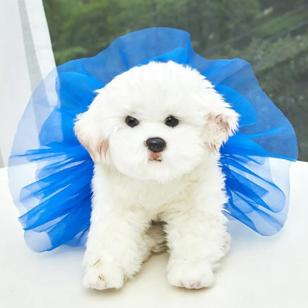 Tutu Dress，Teddy Schnauzer Puppy Pet Costume Apparel，Breathable Summer Dog Two-legged Clothes，Dog Skirts