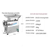 Hot Sale Meat Grinder 25 Kg Professional Meat Grinder Machine Meat Mincer Commercial Grinder 2