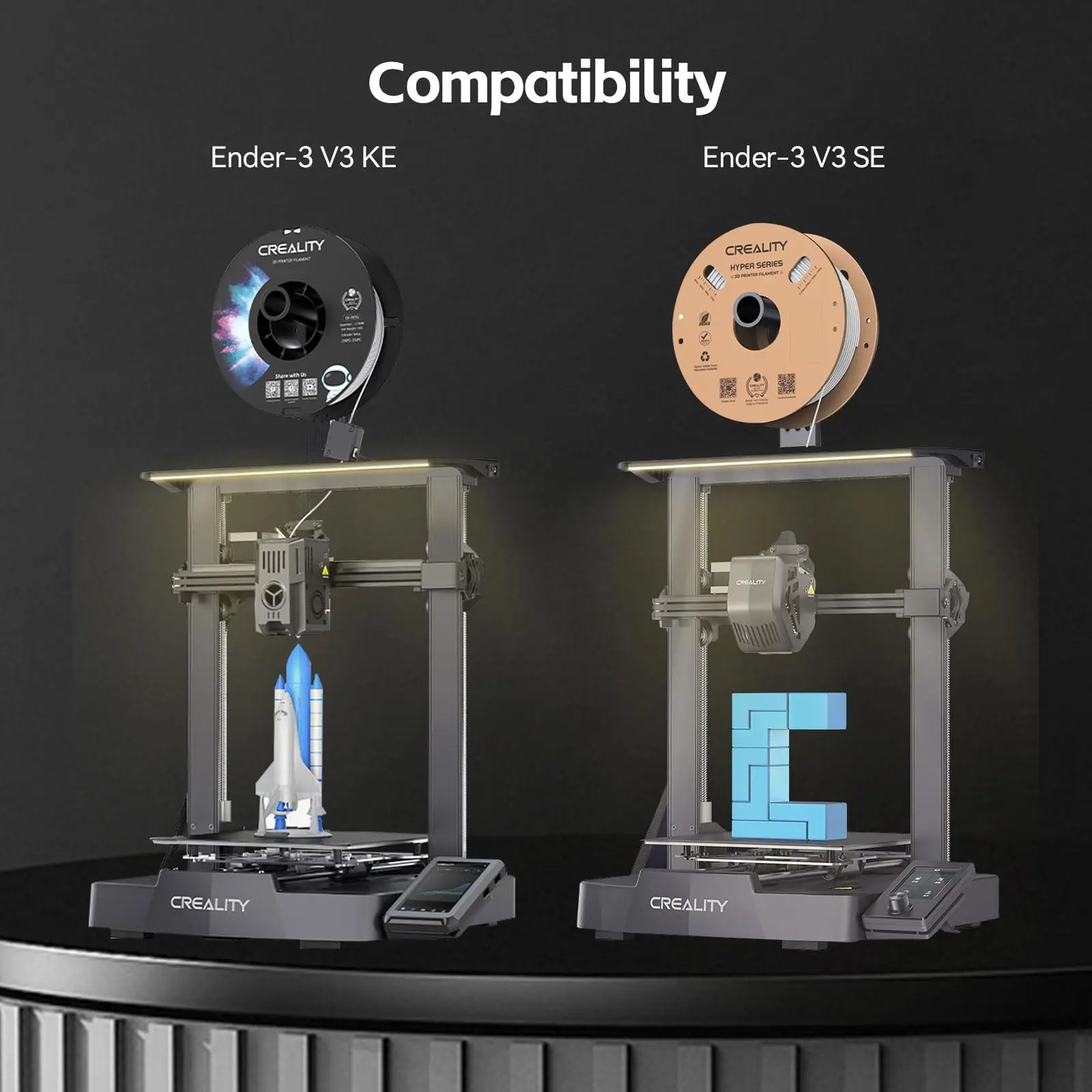Creality Ender3 V3 KE　AIカメラ　LEDライト　他付属 Creality Ender 3 V3 KE 3D Printer+Nebula Camera Combo