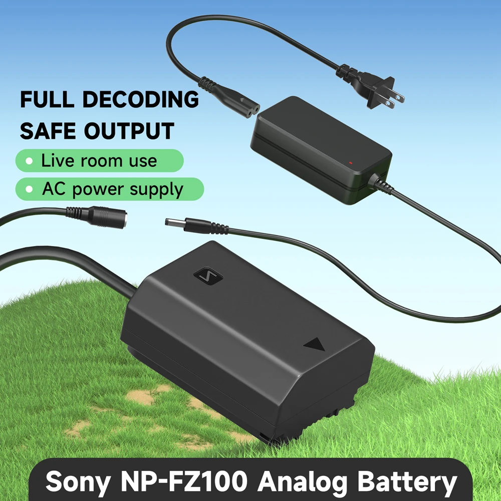 Bateria Palo-dummy Np-fz100 Acoplador dc para Sony A6600 A7c A7m3 A7rm3 A7rm3 A7rm4 A7sm3 a9 A9m2 Ilce7sm3 Ilce-9 - Image 5