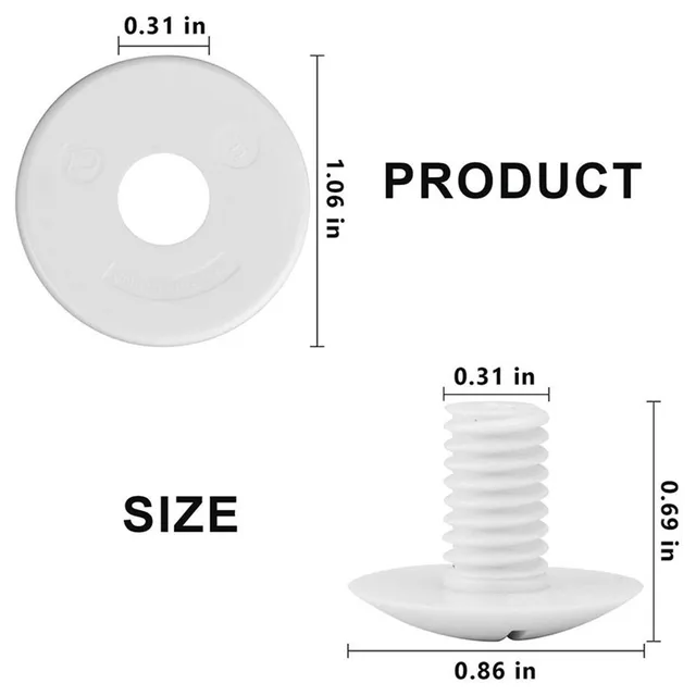 Fehér Kerék Csavarok Készlet Medence Csere Csavar 180/280/380 C-55 C55 Tisztító A Polaris Vadonatúj Tartós Számára - Image 4