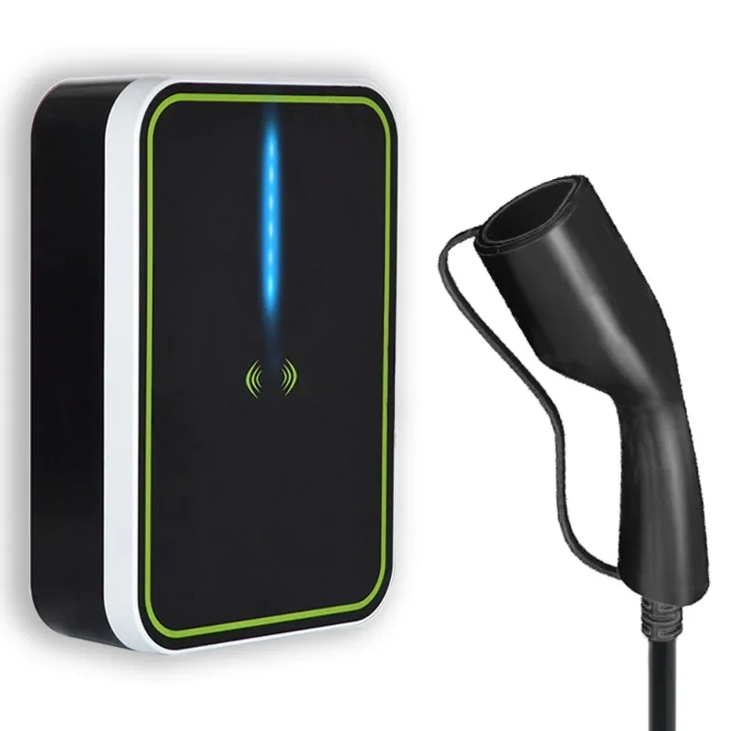 Wall Box Ev Charger 7Kw Caricabatterie Ev Personalizzato Caricabatterie Rapido Per Veicoli Elettrici Veloci Stazione Di Ricarica Per Auto Ev Wallbox