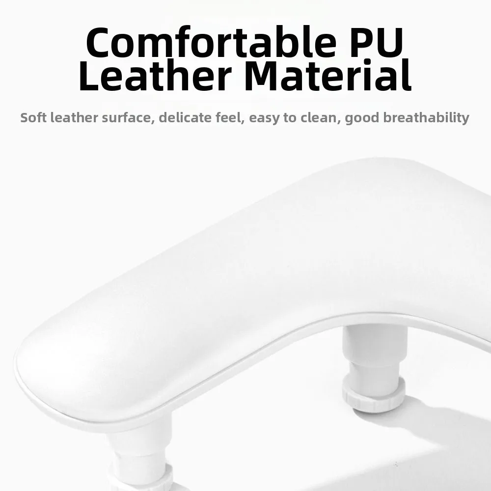 U-shaped Manicure Hand Pillow Rotating Lifting Adjustable Height Arm Rest Stand Comfortable Ergonomic Soft Nail Pillow