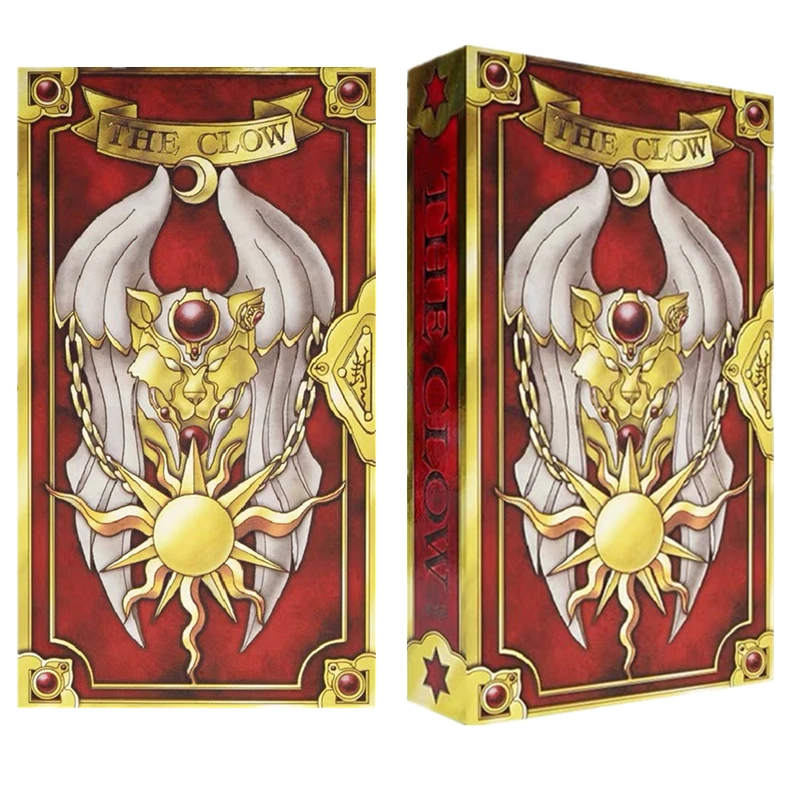

60 Piece Magic Cardcaptor Sakura KINOMOTO Tarot Card Suit Cosplay Anime Prop Clow Cards Magic Book Game Props