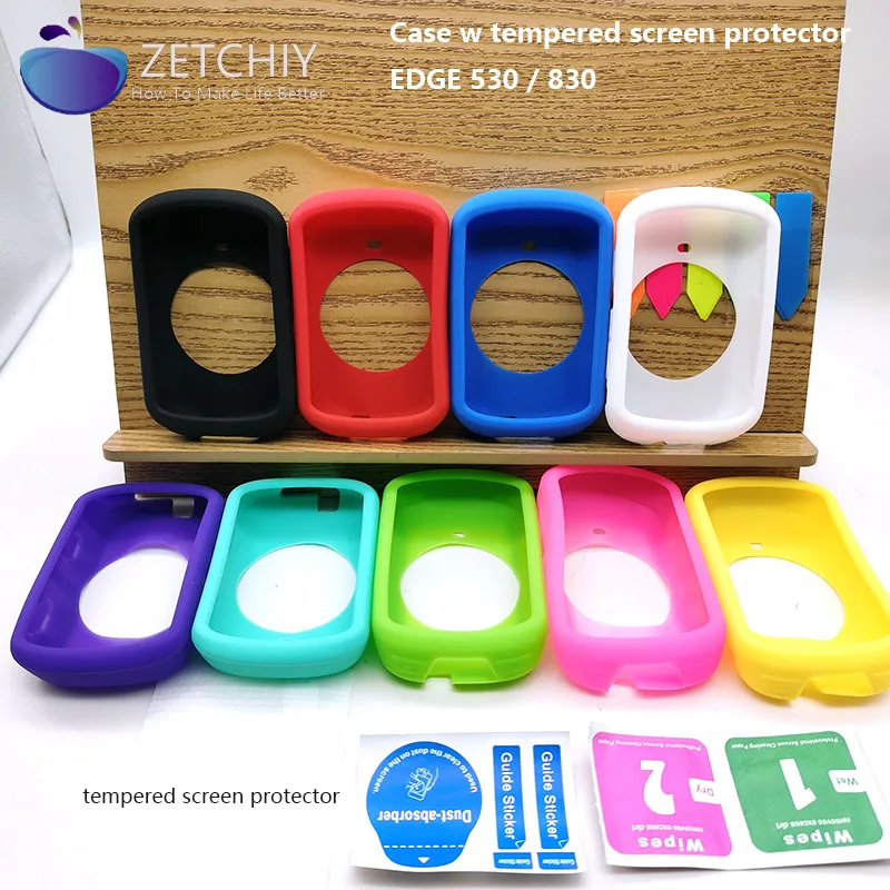Silicone Rubber Protect Case Screen Protector for Garmin Edge GPS BIKE computer 520 820 530 830 540 840 1000 1030 1040 plus bike computer protector