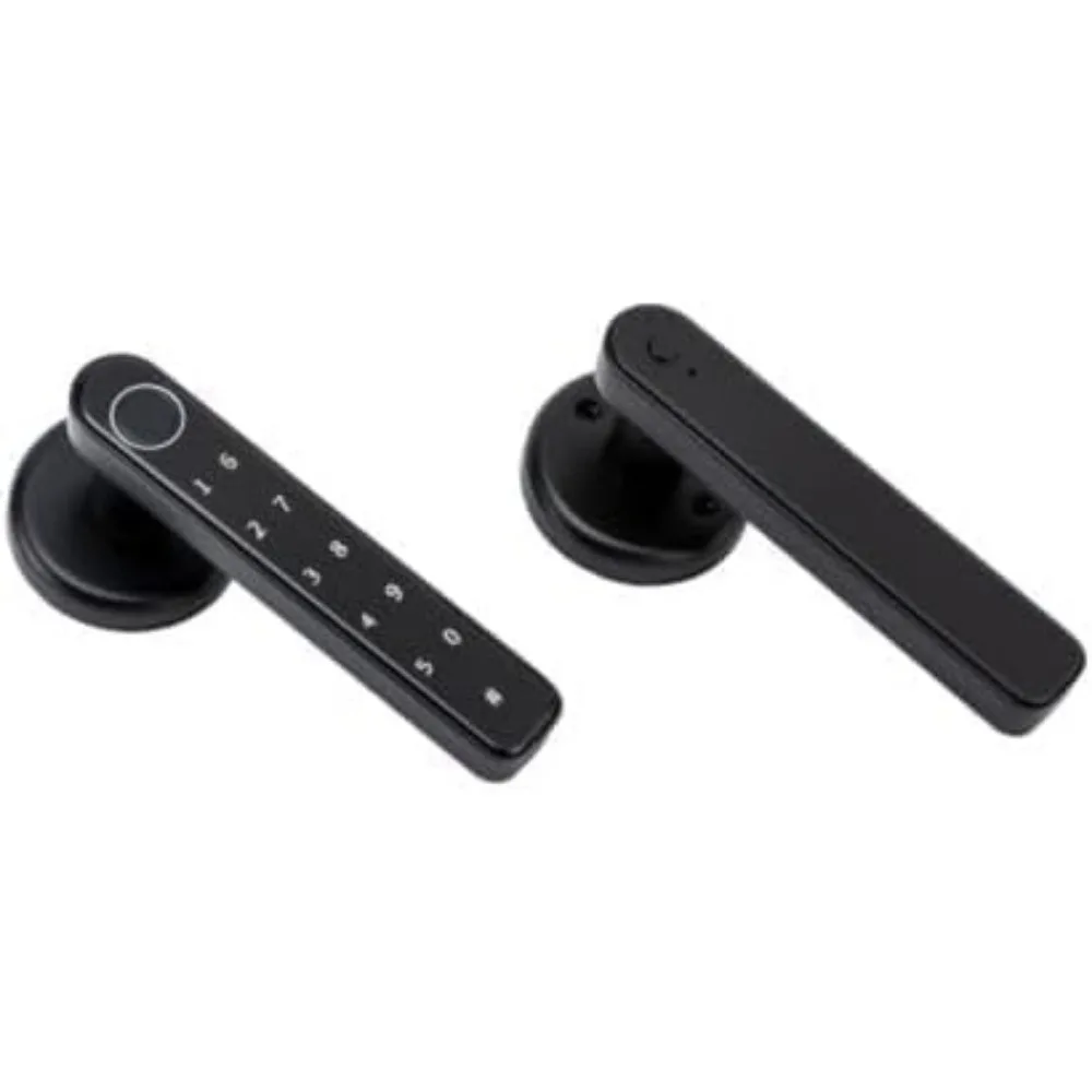 Smart Door Lock Biometric Identification Fingerprint Digital Lock with Handle Control Electronic Keyboard Password Bluetooth