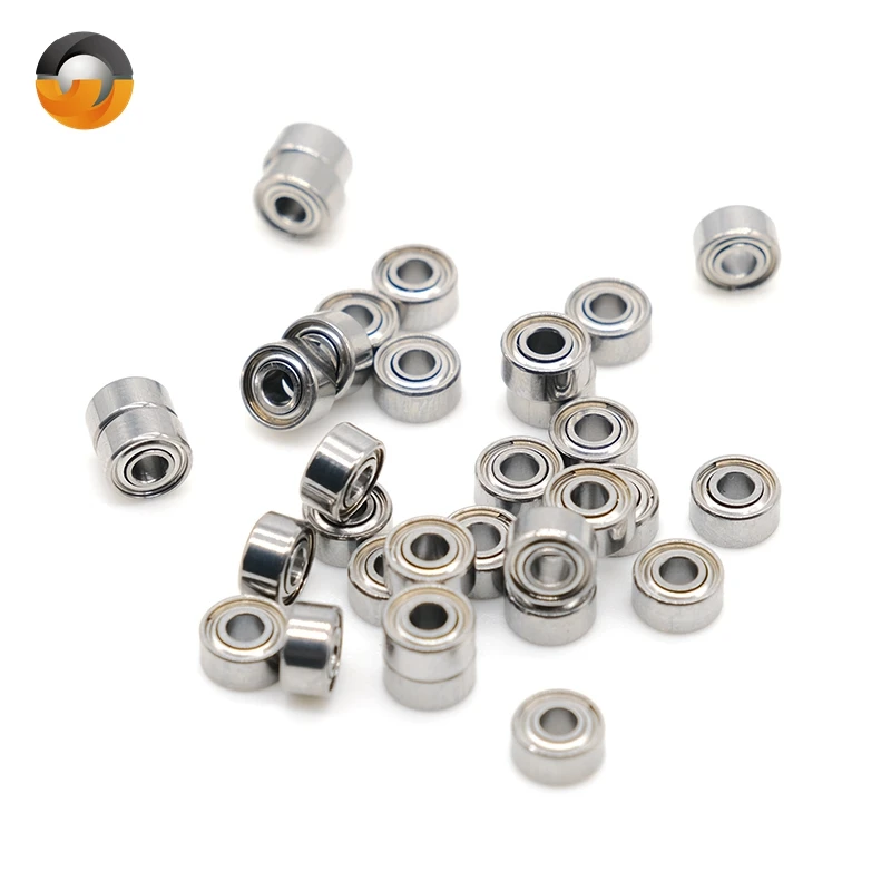 SMR52ZZ CB 에어 베어링 2x5x2.5mm ABEC-7 (2 PCS) RC 자동차 낚시 릴용 스테인레스 스틸 하이브리드 세라믹 베어링