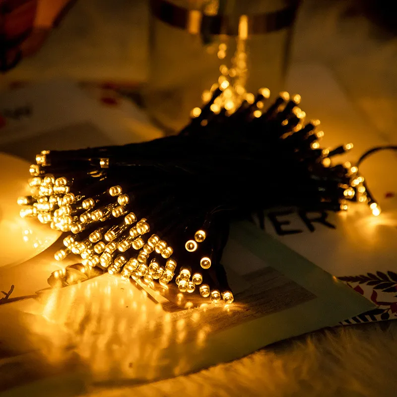 Enchanting Solar LED String Lights - 8 Modes